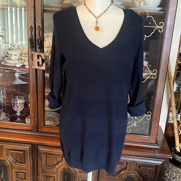 Sweater by Tommy Hilfiger 3/4 sleeve V-Neck - Picture 5 of 10